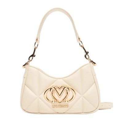 THE EMBOSSED Q HOBO SHOULDER BAG
